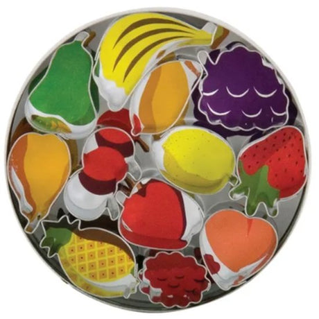 Cutter Set-Fruit 12Pc - Tin Plated - Cafe Supply