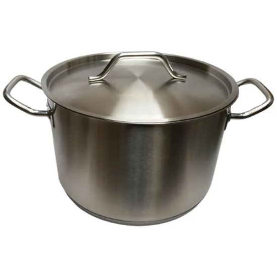 Deep Cookpot 11Ltr W/Cvr - Cafe Supply