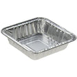 Deep Square Sweet Aluminium Foil Dish - Cafe Supply