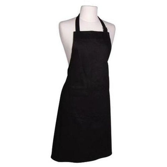 DEXAM ADULT FULL APRON TRUE BLACK - Cafe Supply