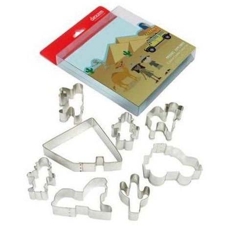 Dexam Desert Explorer Set Of 8 Cutters - Cafe Supply
