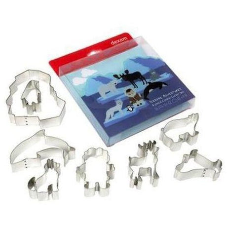 Dexam Iceberg Adventures Set 8 Cutters - Cafe Supply