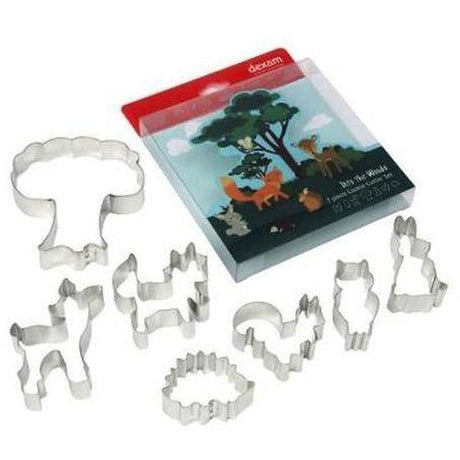 Dexam Into The Woods Set 7 Cookie Cutter - Cafe Supply
