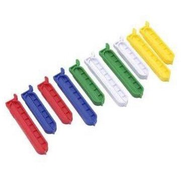 Dexam Plastic Bag Clips Set Of 10 (4) - Cafe Supply