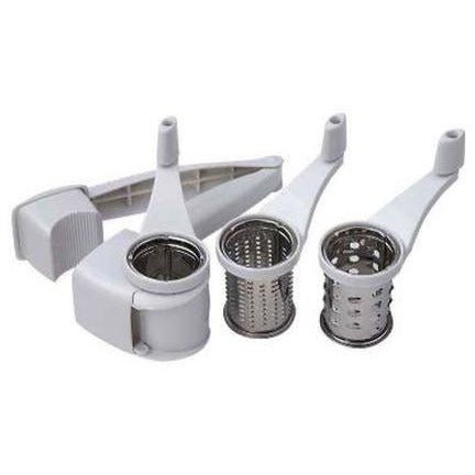 Dexam Rotary Grater Set 3 S/S Blades - Cafe Supply