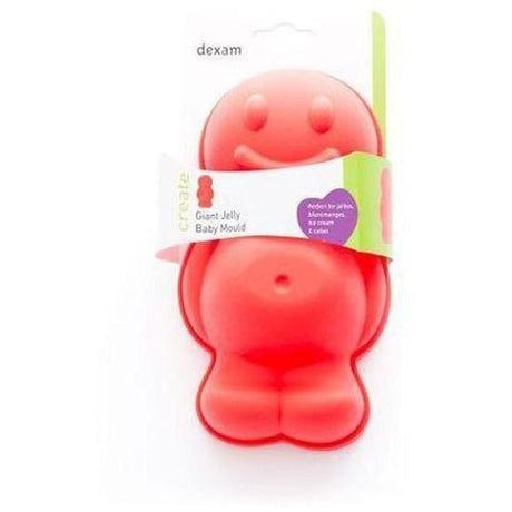 Dexam Silicone Jelly Baby Mould Red 20Cm - Cafe Supply