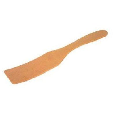 Dexam Thin Wooden Curved Spatula Beech (6) - Cafe Supply