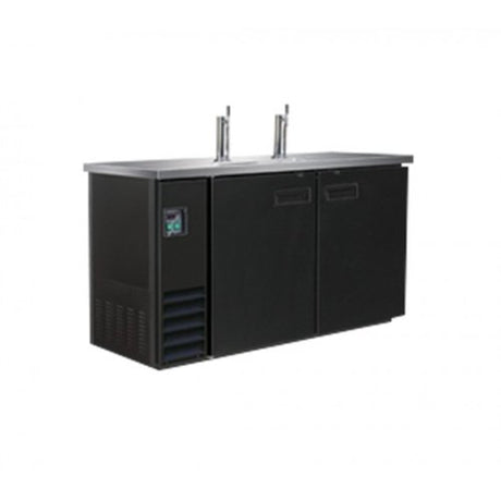 Double Door Underbar direct draw dispenser 2-barrel UBD-2 - Cafe Supply