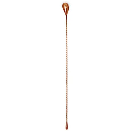 Droplet Mixing Spoon 40Cm Copper - Cafe Supply