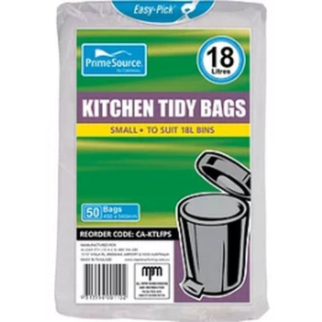 Easy-Pick 18L Small Kitchen Tidy Bags - Cafe Supply