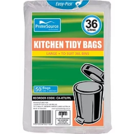 Easy-Pick 36L Large Kitchen Tidy Bags - Cafe Supply