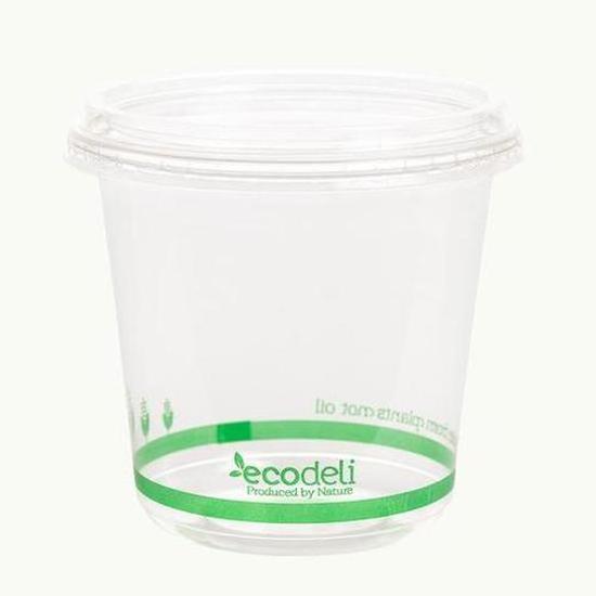 EcoDeli Bowl Lid 121mm - Cafe Supply