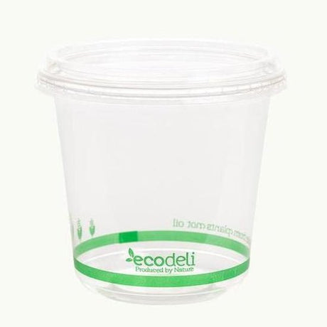 EcoDeli Bowl Lid 121mm - Cafe Supply