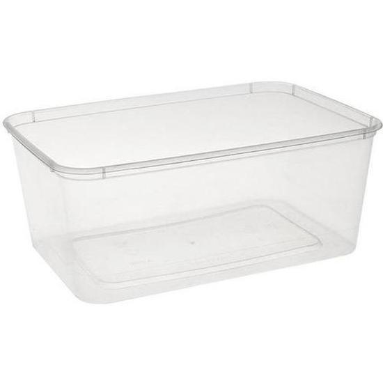 Emperor 1000ml/40oz Polypropylene Rectangle Container - Cafe Supply