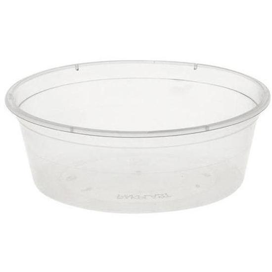 Emperor 250ml/10oz Polypropylene Round Container - Cafe Supply