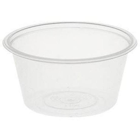 Emperor 50ml/2oz Polypropylene Round Container - Cafe Supply