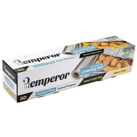 Emperor Standard Duty Catering Foil Roll 300 x 150m - Cafe Supply