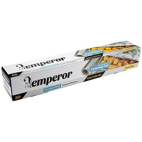 Emperor Standard Duty Catering Foil Roll 440 x 90m - Cafe Supply