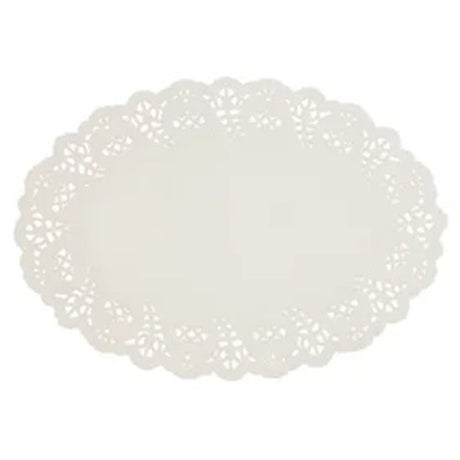 Enviroboard Lace Doyley, Oval No.1 - Cafe Supply