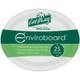 Enviroboard Oval Plates, Large - Cafe Supply