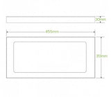 EXTRA LARGE BIOBOARD CATERING TRAY PLA WINDOW LIDS - Cafe Supply