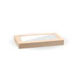 EXTRA SMALL BIOBOARD CATERING TRAY PLA WINDOW LIDS - Cafe Supply