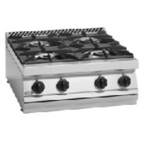 Fagor 700 series natural gas 4 burner SS boiling top CG7-40H - Cafe Supply