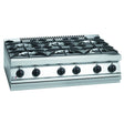 Fagor 700 series natural gas 6 burner SS boiling top CG7-60H - Cafe Supply