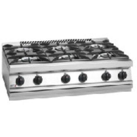 Fagor 700 series natural gas 6 burner SS boiling top CG7-60H - Cafe Supply