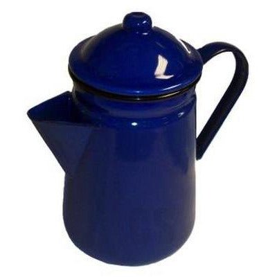 FALCON COFFEE POT ENAMELWARE BLUE 1.3L - Cafe Supply