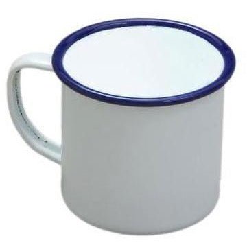 FALCON MUG ENAMELWARE 8CM 284ML WHITE - Cafe Supply