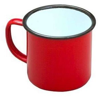 FALCON MUG ENAMELWARE RED 8CM 284ML - Cafe Supply