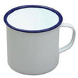 Falcon Mug Enamelware White 9Cm 568Ml - Cafe Supply