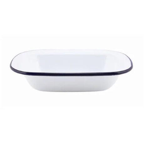 Falcon Pie Dish Oblong Enamelware 16Cm - Cafe Supply