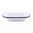 FALCON PIE DISH OBLONG ENAMELWARE 22CM - Cafe Supply