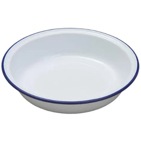 Falcon Pie Dish Round Enamelware 14Cm - Cafe Supply