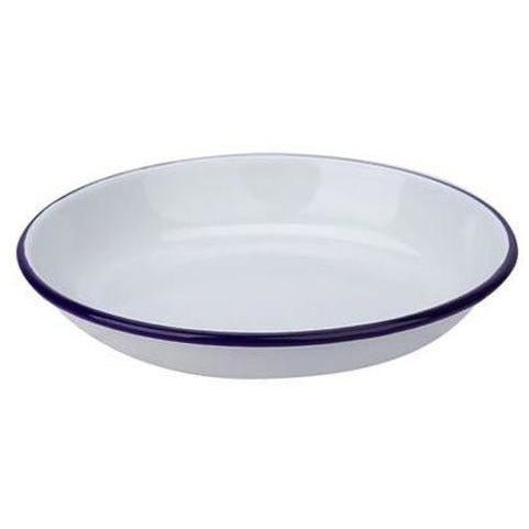 FALCON RICE/PASTA PLATE ENAMELWARE 24CM - Cafe Supply