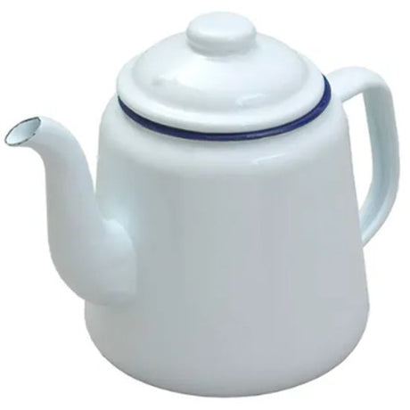 Falcon Teapot White 1.5 Litre - Cafe Supply
