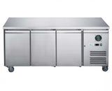 FED-X S/S Three Door Bench Freezer - XUB7F18S3V - Cafe Supply
