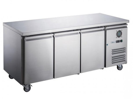 FED-X S/S Three Door Bench Freezer - XUB7F18S3V - Cafe Supply