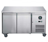 FED-X S/S Two Door Bench Freezer - XUB7F13S2V - Cafe Supply