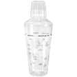 Festivity Cocktail Shaker Acrylic - Cafe Supply