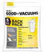 FILTA COMMON BACKPACK SMS MULTI LAYERED VACUUM CLEANER BAGS 5 PACK (C064) - Cafe Supply