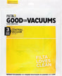 FILTA CVS COMMON TYPES SMS MULTI LAYERED VACUUM CLEANER BAGS 3 PACK (F007) - Cafe Supply