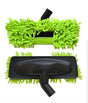 FILTA DUST MOP FLOOR TOOL WITH MICROFIBRE PAD 32MM X 320MM WIDE - BLACK & GREEN - Cafe Supply