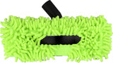 FILTA DUST MOP FLOOR TOOL WITH MICROFIBRE PAD 32MM X 320MM WIDE - BLACK & GREEN - Cafe Supply