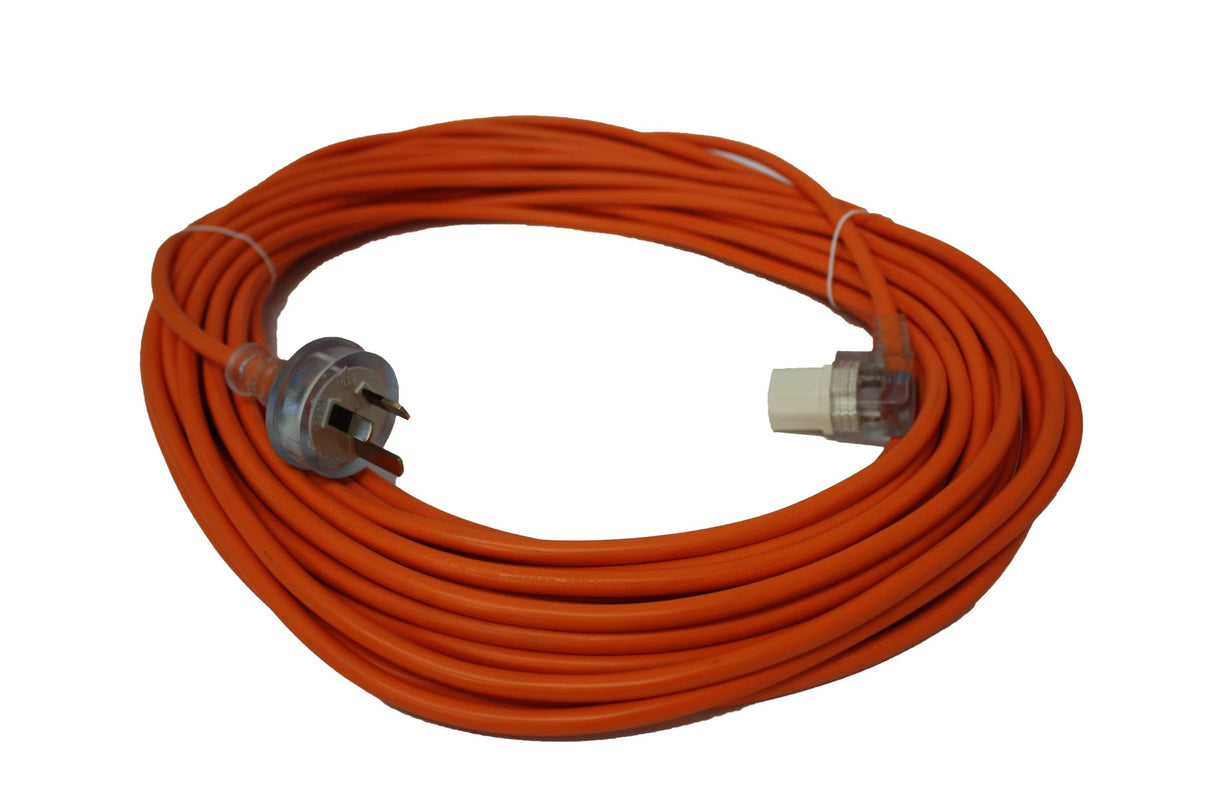 FILTA LEAD 3 CORE 3 PIN PLUG 1MM, 20M - ORANGE - Cafe Supply