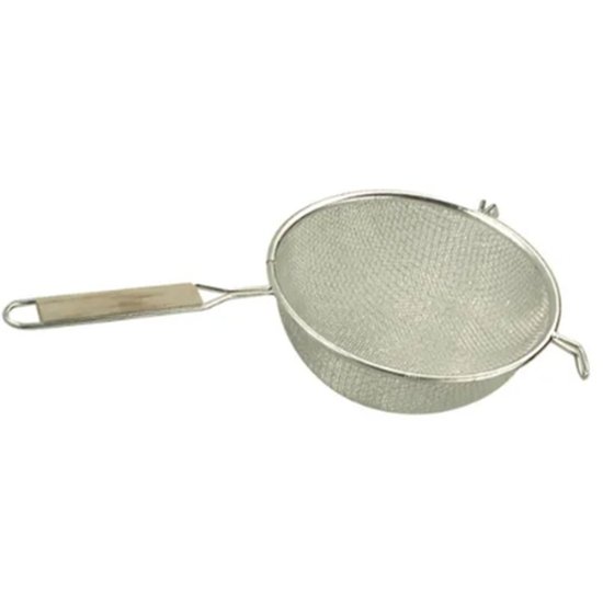 Fine Tin Mesh Strainer 140Mm - Cafe Supply