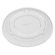 Flat Lid to suit 8oz & 10oz PET Clear Cold-Serve Cups - Cafe Supply
