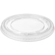 Flat Sundae Cup Lids, No Slot, Large - Cafe Supply